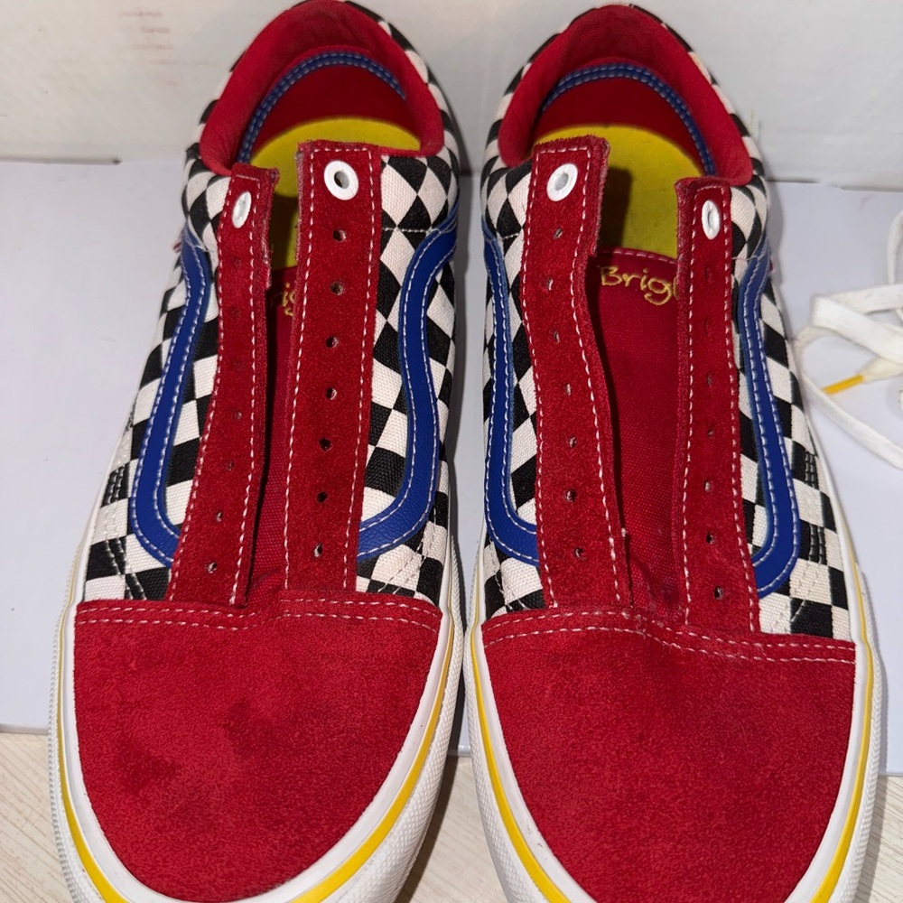 Vans Black and White Checkered Sneakers